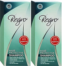 Regro Hair Protective Shampoo 200ml. สูตรคลาสิค ป้องกันผมร่วง แพ็คคู่ 2ขวด